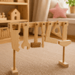 Ahşap El aletleri ve Ölçüm Seti