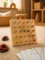 Ahşap Geoboard 5x5 - Görsel 12