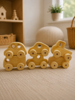 Ahşap Klasik Mini Arabalar Koleksiyonu (6'lı Set) - Görsel 4