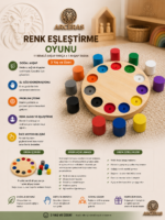 Ahşap Renkli Silindirler - Görsel 5