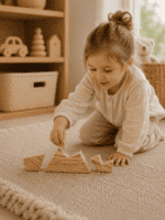 Ahşap Üçgen Puzzle ve Geometrik Zeka Oyunu - Görsel 10