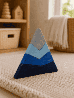 Ahşap Üçgen Puzzle ve Geometrik Zeka Oyunu - Görsel 13