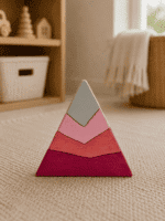 Ahşap Üçgen Puzzle ve Geometrik Zeka Oyunu - Görsel 16