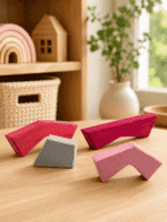 Ahşap Üçgen Puzzle ve Geometrik Zeka Oyunu - Görsel 18