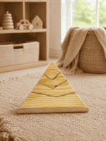 Ahşap Üçgen Puzzle ve Geometrik Zeka Oyunu - Görsel 2