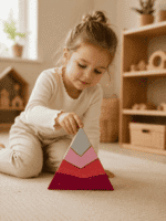 Ahşap Üçgen Puzzle ve Geometrik Zeka Oyunu - Görsel 21