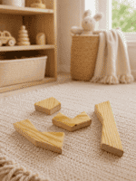 Ahşap Üçgen Puzzle ve Geometrik Zeka Oyunu - Görsel 4