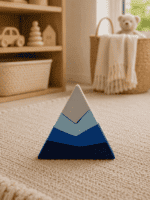 Ahşap Üçgen Puzzle ve Geometrik Zeka Oyunu - Görsel 8